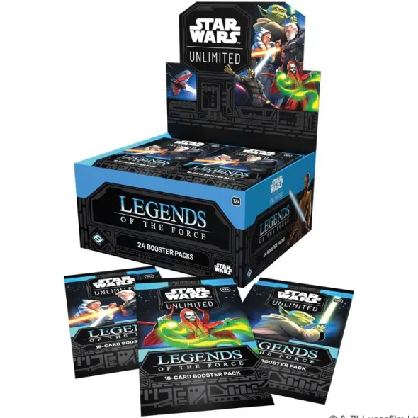 Star Wars: Unlimited - Legends of the Force (Booster-Display)