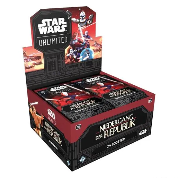 Star Wars: Unlimited - Niedergang der Republik (Booster-Display)