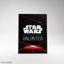 Star Wars: Unlimited Premium Art Sleeves Card Back Red