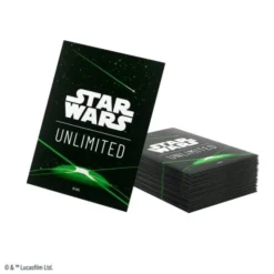 Star Wars: Unlimited Premium Art Sleeves - Card Back Green