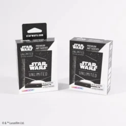 Star Wars: Unlimited Premium Art Sleeves - Card Back White