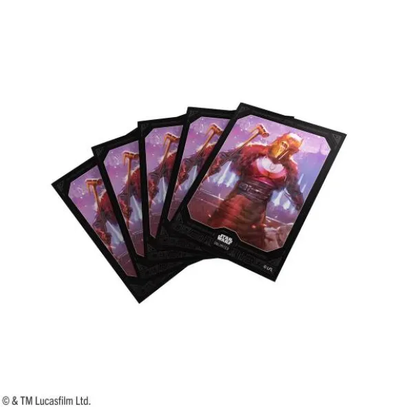 Star Wars: Unlimited Premium Art Sleeves - The Armorer