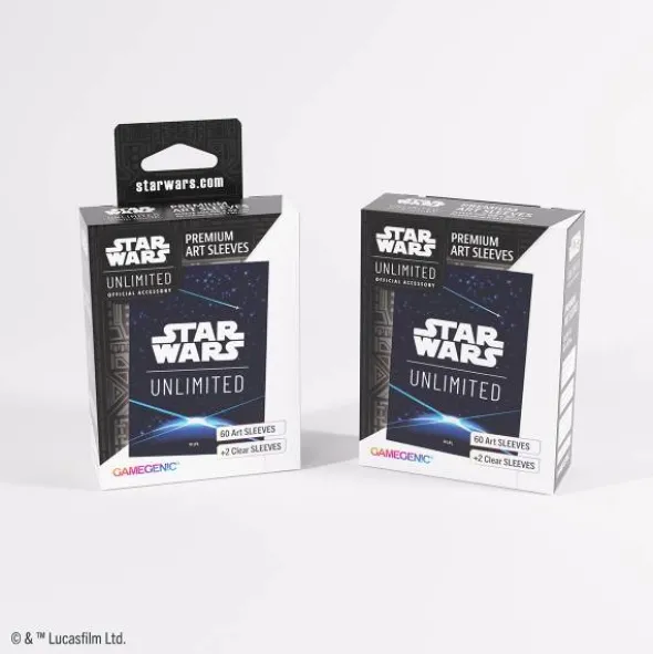Star Wars: Unlimited Premium Art Sleeves Card Back Blue