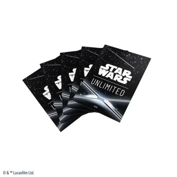 Star Wars: Unlimited Premium Art Sleeves - Card Back Black