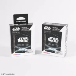 Star Wars: Unlimited Premium Art Sleeves - Card Back Black
