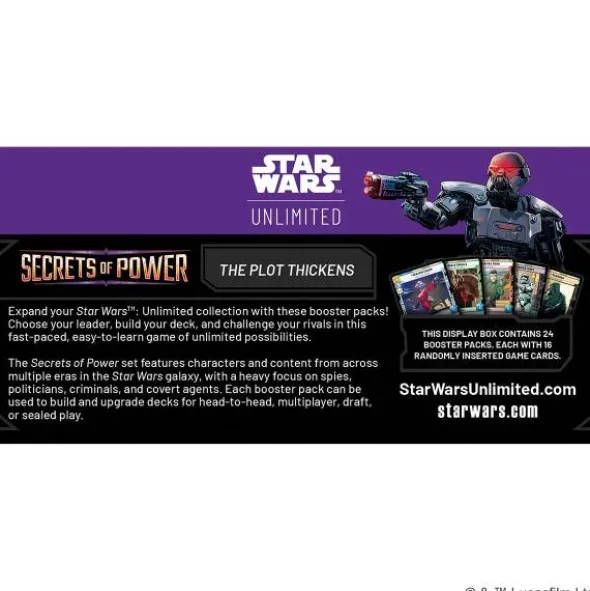 Star Wars: Unlimited - Secrets of Power (Booster-Display) (Exp.) (engl.)
