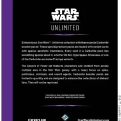 Star Wars: Unlimited - Secrets of Power (Carbonite Booster Display) (engl.)
