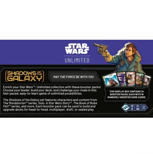 Star Wars: Unlimited – Shadows of the Galaxy (Booster-Display) (engl.)
