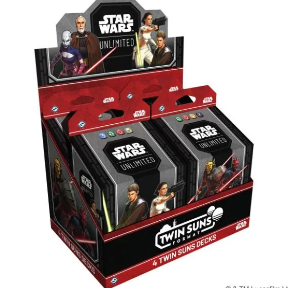Star Wars: Unlimited - 2026 Twin Suns (4 Twin-Suns-Decks) (engl.)