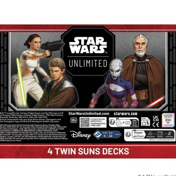 Star Wars: Unlimited - 2026 Twin Suns (4 Twin-Suns-Decks) (engl.)