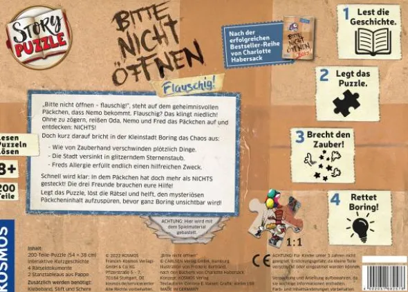 Story Puzzle - Bitte nicht öffnen