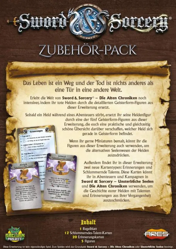 Sword & Sorcery: Die Alten Chroniken – Geisterform-Helden (Erw.)