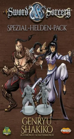 Sword & Sorcery: Die Alten Chroniken - Genryu/Shakiko Spezial-Helden-Pack (Erw.)