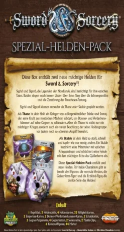 Sword & Sorcery: Die Alten Chroniken - Sigrid/Sigurd Spezial-Helden-Pack (Erw.)