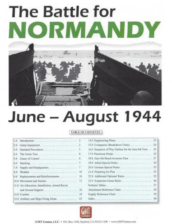 The Battle for Normandy: Expansion (Exp.) (engl.)