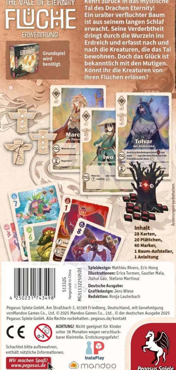 The Vale of Eternity: Flüche (Erw.)