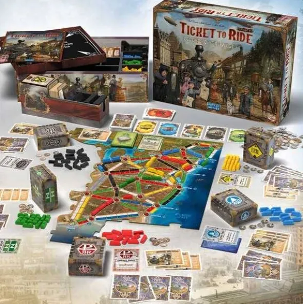 Ticket to Ride Legacy - Legends of the West (engl.)