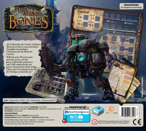 Too Many Bones: Gearloc-Erweiterung - Gasket (Erw.)