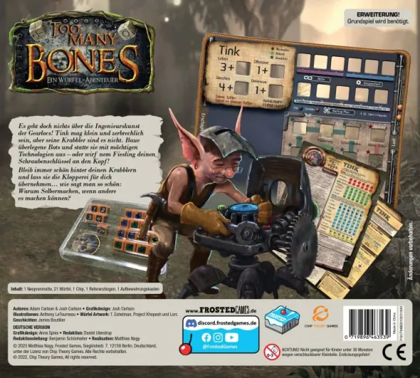 Too Many Bones: Gearloc-Erweiterung - Tink (Erw.)