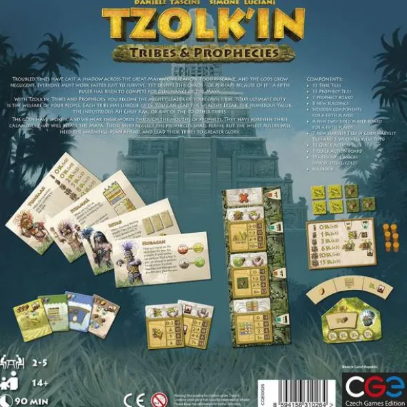 Tzolkin - The Mayan Calendar: Tribes & Prophecies (Exp.) (engl.)
