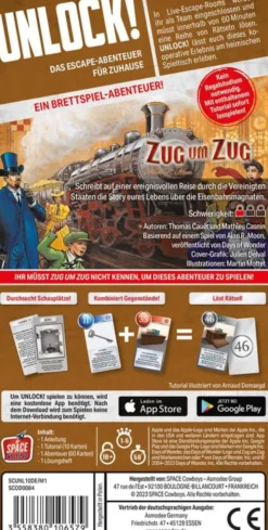 Unlock! Game Adventures: Zug um Zug (Einzelszenario)