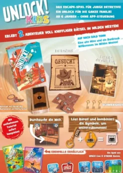 Unlock! Kids: Auf nach Gold Town (Einzelszenario)