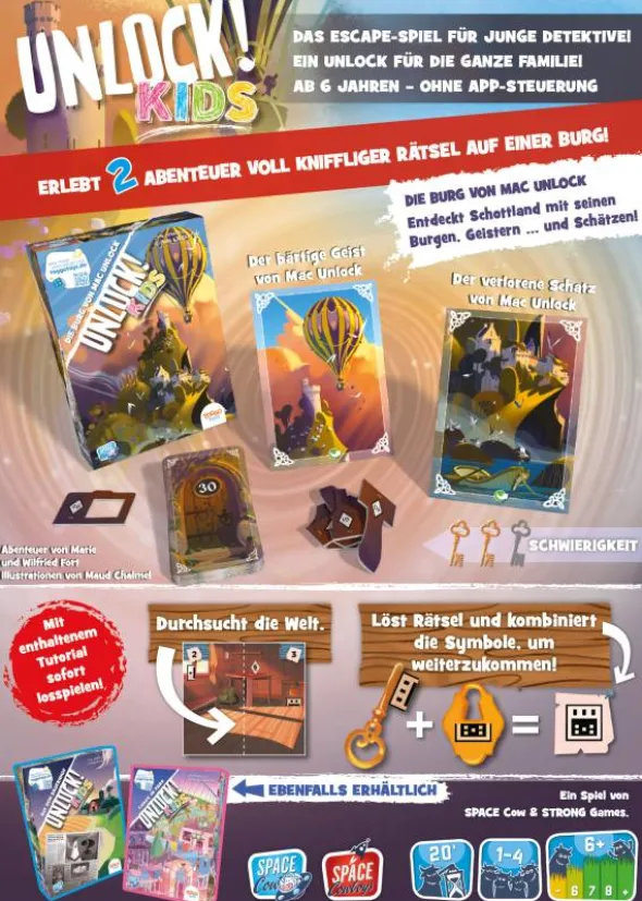 Unlock! Kids Die Burg von Mac Unlock (Einzelszenario)