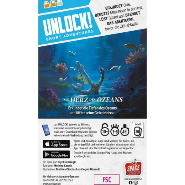 Unlock! Short Adventures: Das Herz des Ozeans