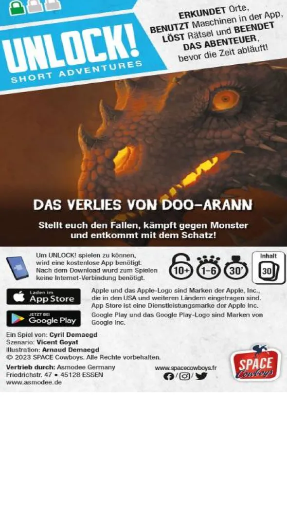 Unlock! Short Adventures: Das Verlies von Doo-Arann
