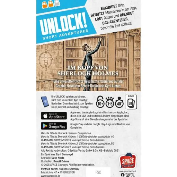 Unlock! Short Adventures: Im Kopf von Sherlock Holmes
