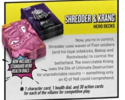 Unmatched Adventures TMNT Shredder & Krang Deck (Exp.) (engl.)