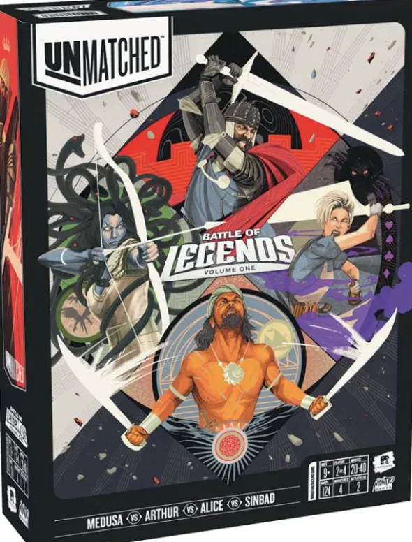 Unmatched Battle of Legends Vol. 1 King Arthur Alice Medusa Sinbad (Exp.) (engl.)
