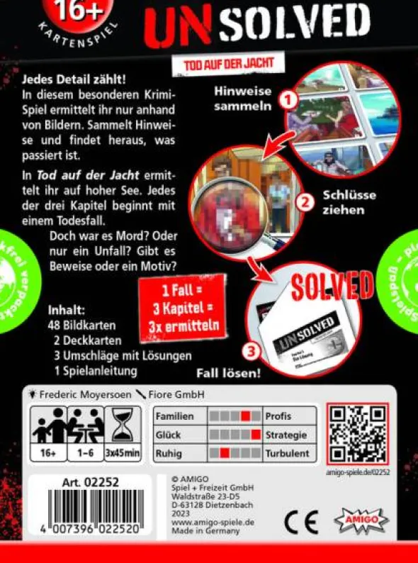 Unsolved: Tod auf der Jacht