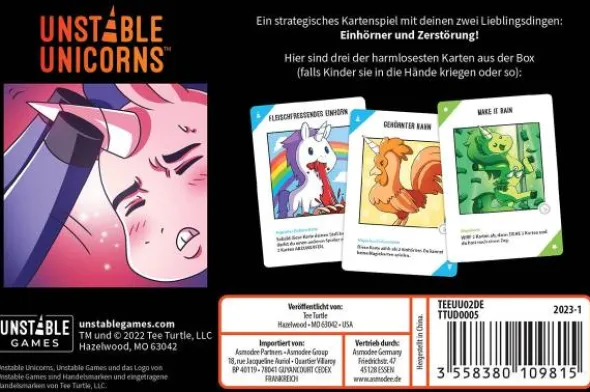 Unstable Unicorns NSFW