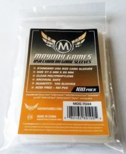 USA Chimera Game Sleeves (100) 57,5mm x 89mm (orange) - 7044