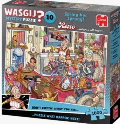 Wasgij Retro Mystery 10: Endlich Frühling (1000 Teile)