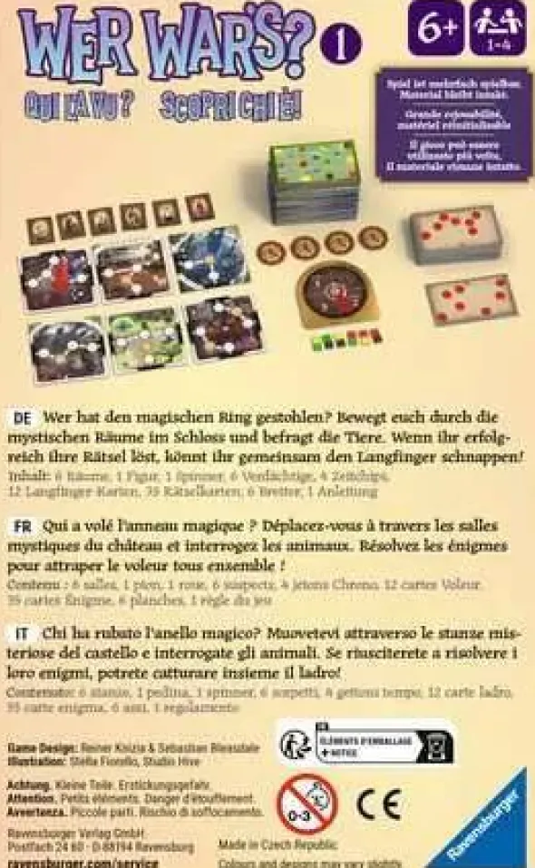 Wer war`s Mystery Kids 1: Im Schloss