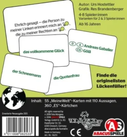 Wie ich die Welt sehe - Stufe 2