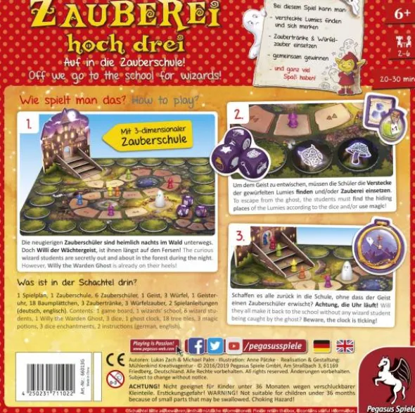 Zauberei hoch drei