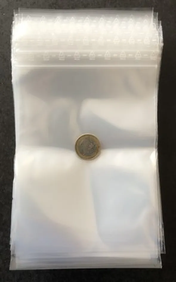 Zip-Beutel 120mm x 170mm (100 Stk.)