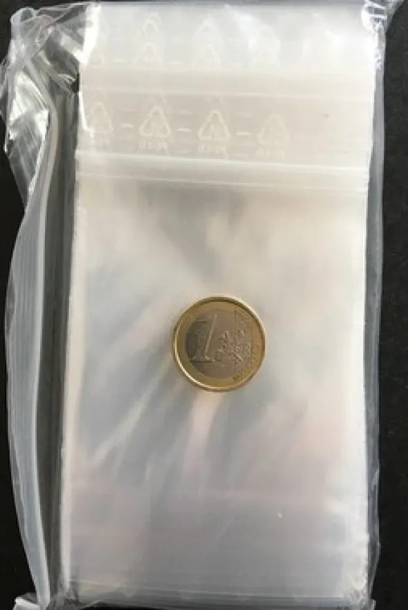 Zip-Beutel 70mm x 100mm (100 Stk.)