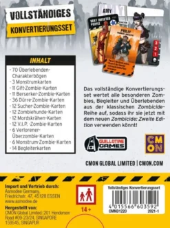 Zombicide 2. Edition – Vollständiges Konvertierungsset (Erw.)